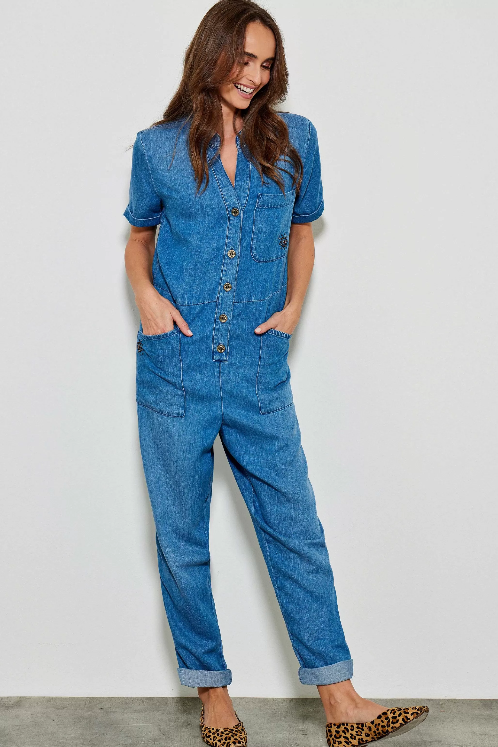 Eliane Jumpsuit*Five Jeans Cheap